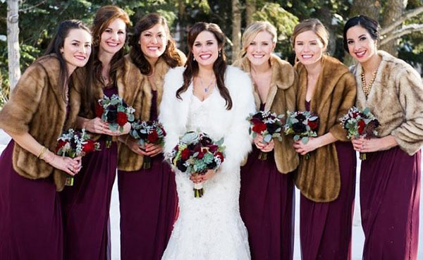 jewel tones for fall or winter weddings